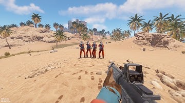 Rust / 3  VS CLAN/ Rust PVP Highlights ( Modded servers )