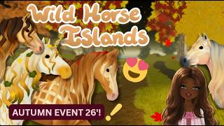 Autumn Event 26' In Wild Horse Islands! I LOVE The Apple Pie Marwari