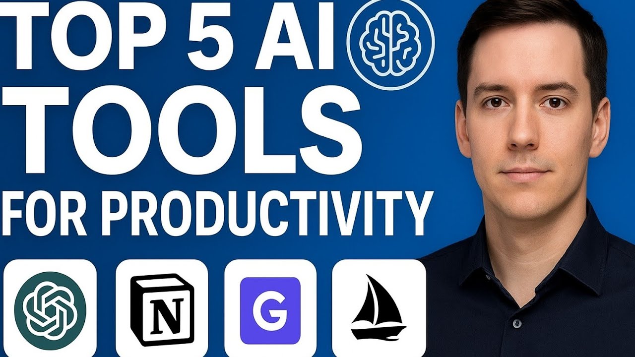 5 AI Tools I Wish I Knew Sooner (They’ll Save You HOURS!)” - YouTube