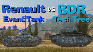 WOT Blitz Face Off || Renault G1 vs BDR G1 B