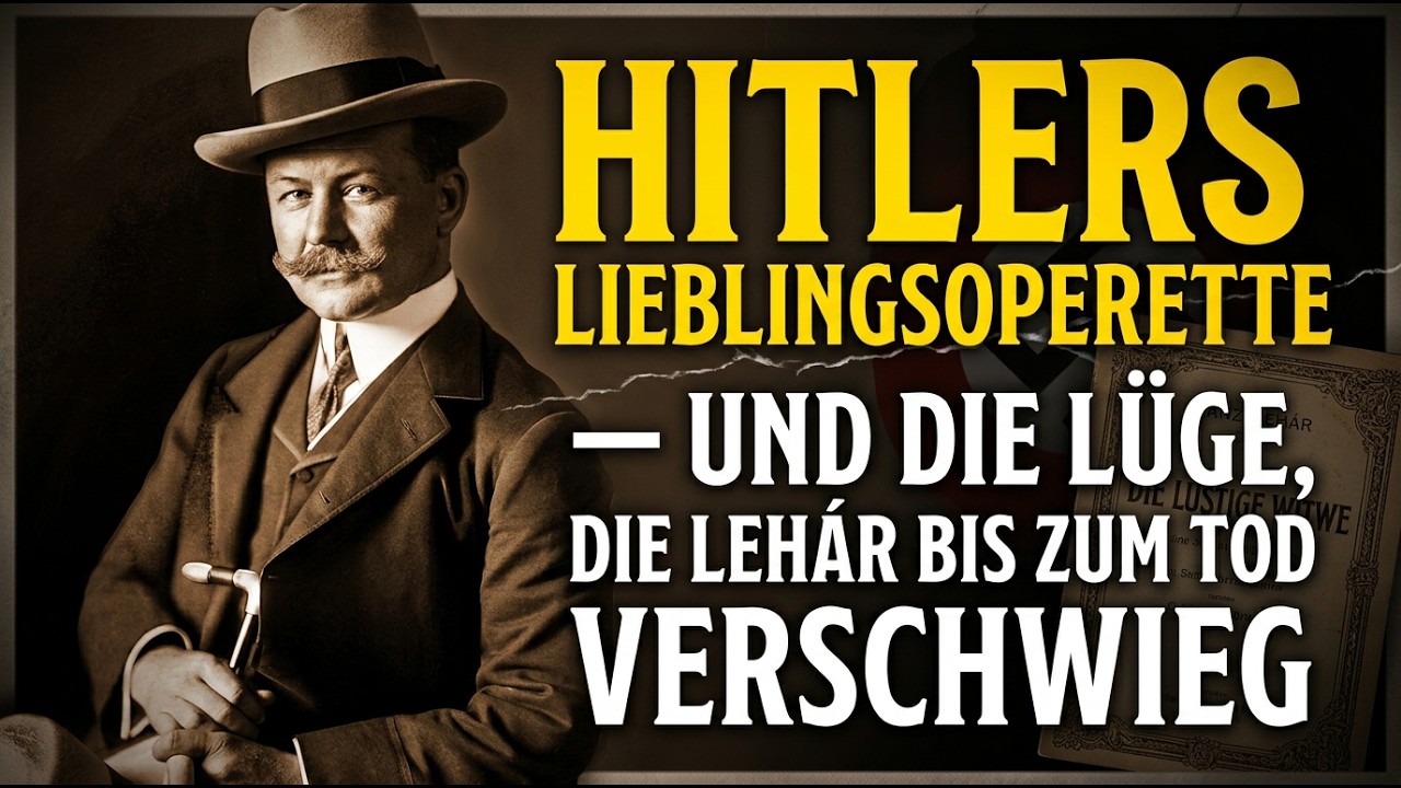 HITLERS LIEBLINGSOPERETTE — UND DIE LÜGE, DIE LEHÁR BIS ZUM TOD VERSCHWIEG