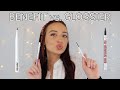 BENEFIT BROW MICROFILLING PEN vs. GLOSSIER BROW FLICK! | EYEBROW PEN REVIEW AND DEMO