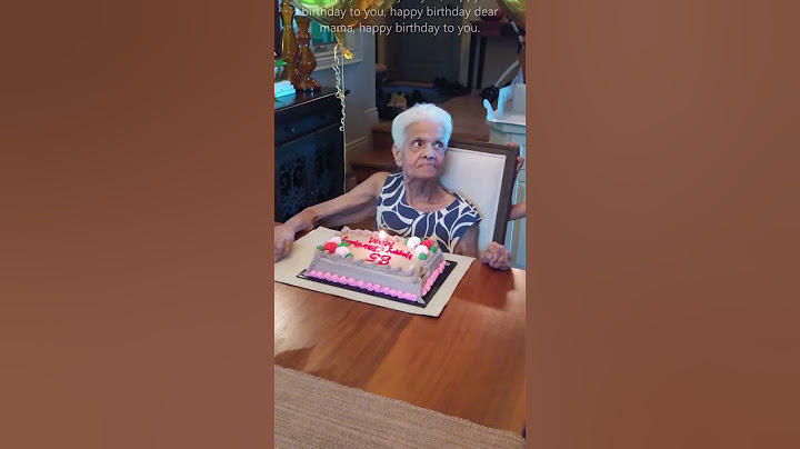 Hubby's Mom 85th Birthday