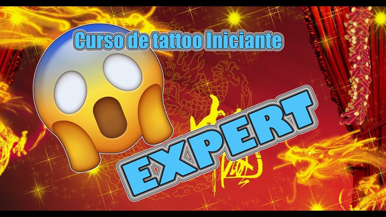 Curso de tattoo EXPERT - Você quer aprender tatuagem? Ótima profissão!
