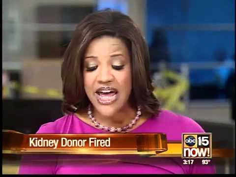 Mom gives kidney in effort to help boss, gets fired?