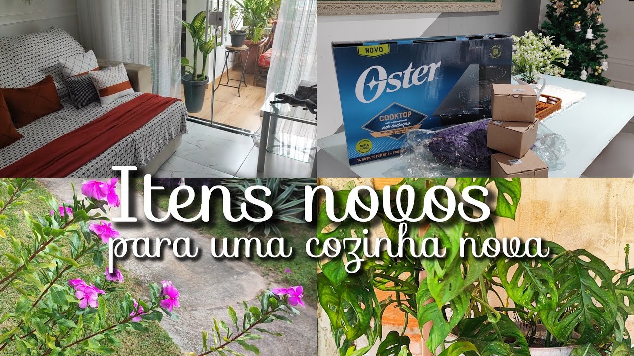 Minha casa, meu lar/ meu fogão novo de indução 🌿