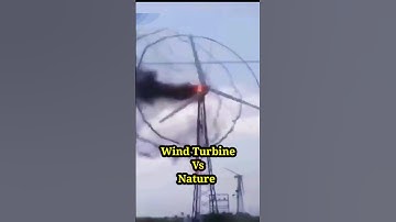 Wind Turbine vs Nature | Nature | Wind Turbine | पवन चक्की | Amazing Videos | #shorts #world #viral