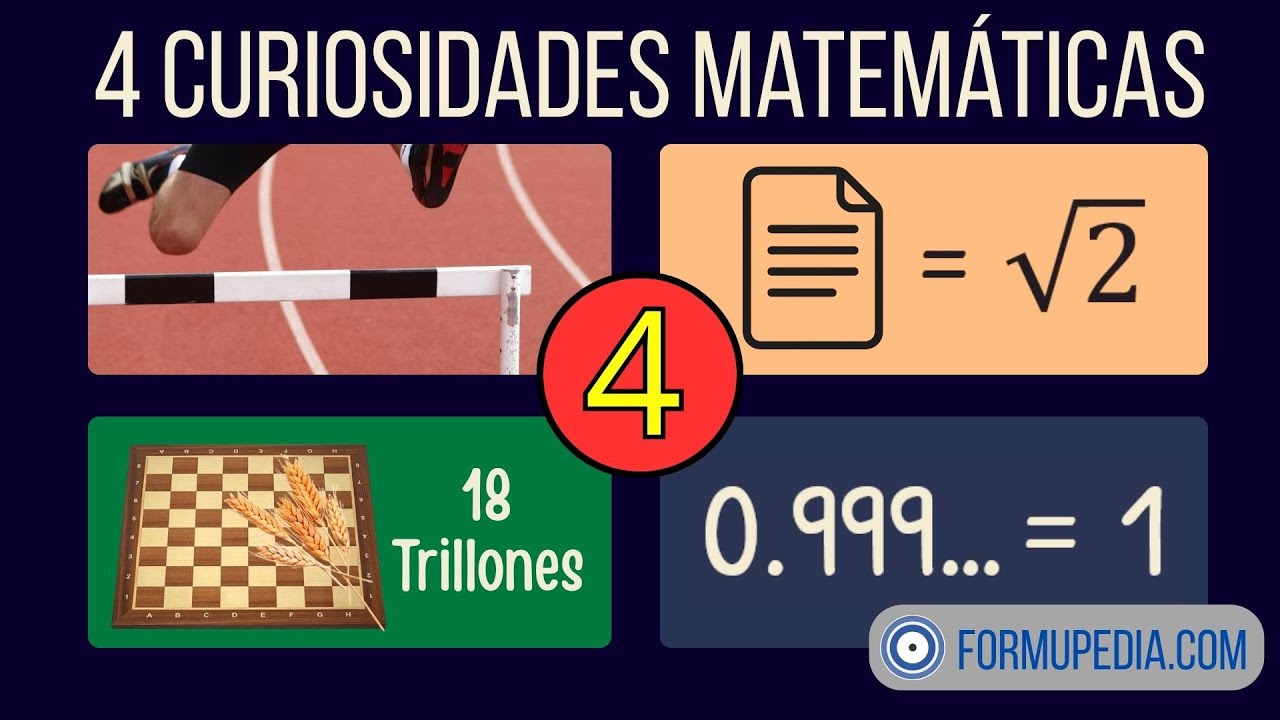 4 curiosidades matemáticas que te sorprenderán