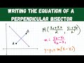 Understanding Perpendicular Bisectors