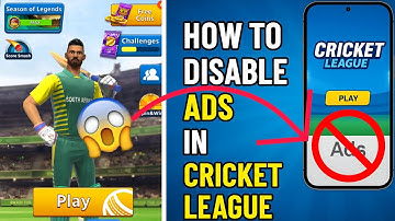 How to Disable Ads in Cricket League Game (No Root | 100% Working | Safe Method)