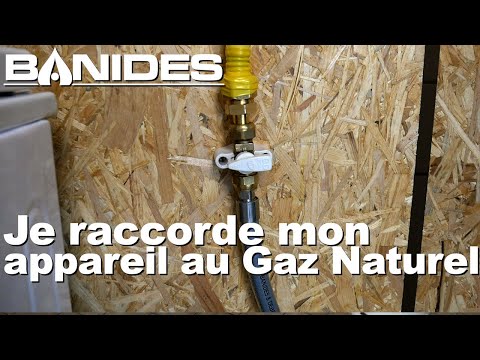 BANIDES - Raccorder un appareil au Gaz Naturel