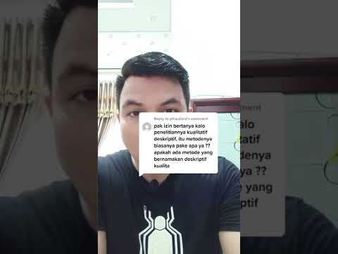 Video: Dapatkah penelitian kualitatif bersifat eksperimental?