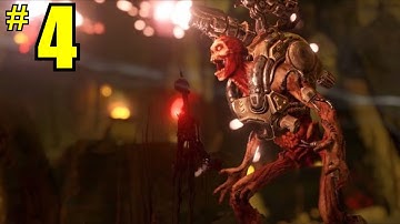 DOOM 2016 Campaign Mission 4 - Beginning Of The End - PC Gameplay Walkthrough Part 4