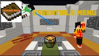 Bukkit Plugin Vorstellung | EssentialMenu | Kleine Standardbefehle in geilem Design