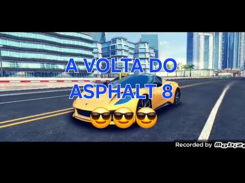 Jogando ASPHALT 8 só que no CELULAR!!!!!