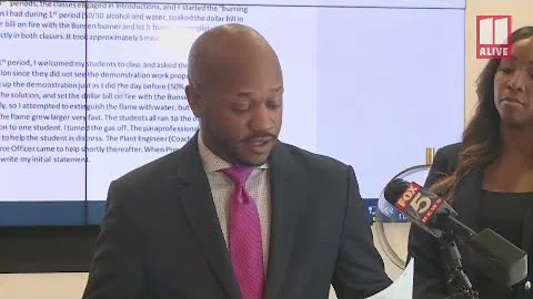 Lawyers fault teacher, school system in teen's serious burns from chemistry experiment