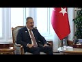 Der Ministerpräsident und Außenminister trifft den türkischen Außenminister