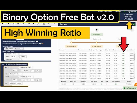 Amazing binary Option Free bot v2.0 | No Loss || 99 % Winning Ratio ||| Binary Option Trading