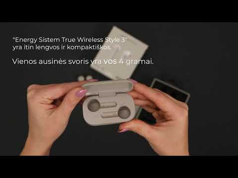 Ausinės Energy Sistem True Wireless Style 3