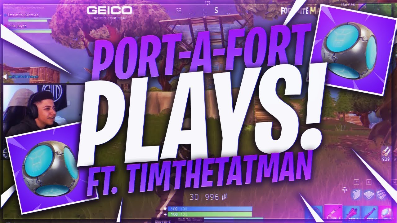 TSM Myth - THE PORT-A-MYTH IS ACTUALLY INSANE!!! (Fortnite BR Full Match)