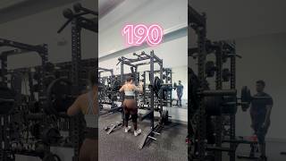 Great way to comeback post stomach flu‼️🤩 #powerlifting #ytshorts #gymgirl #fypシ゚viral #gym