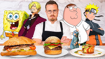 I Tried Every Famous Cartoon Food