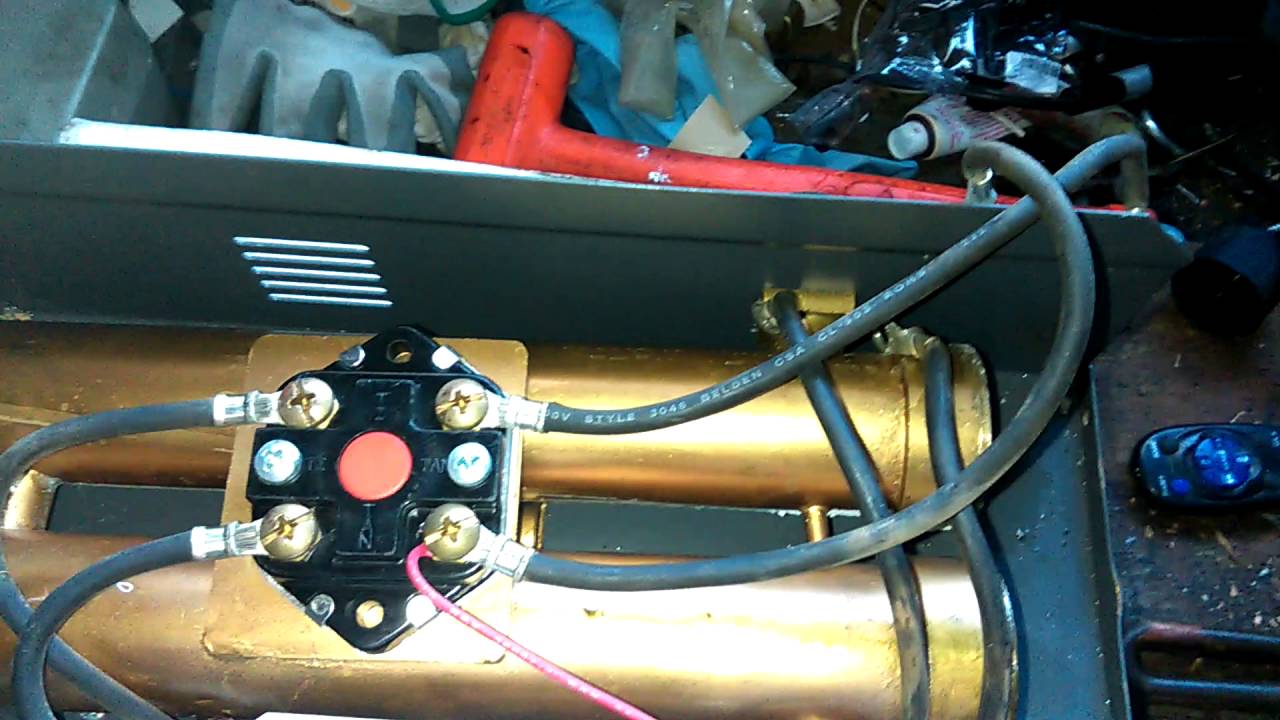 . On demand hot water heater wires burnt primary 3 YouTube