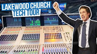 BEHIND THE SCENES…It’s MIND-BLOWING ! | Lakewood Church TECH TOUR