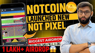NOTCOIN launched new Mining App NOT Pixel | NOTPIXEL By NOTCOIN