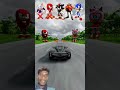 On The Sports Car Crash ⚒️ #shorts #beamngdrive