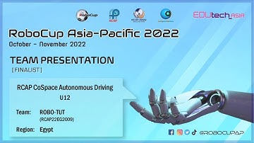 R22.2.1 - EG2009 - Finalist Presentation - RCAP CoSpace Autonomous Driving U12 - RCAP 2022