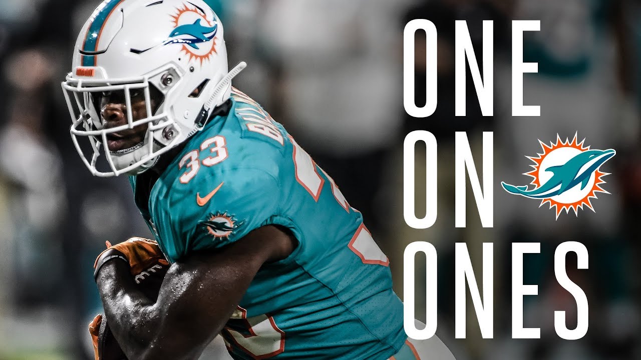 Kalen Ballage Learning from the vets | Miami Dolphins