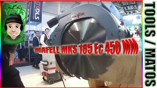 ▶️ 450 mm sur la SCIE CIRCULAIRE CHARPENTE MAFELL MKS 185 Ec Review / BAU 2019