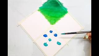 4 Moments Acrylic Paintings – Relaxing Art Compilation 🎨✨#painting #acrylicpainting