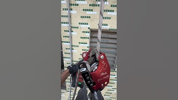 High Altitude Work Safety Harness Installation