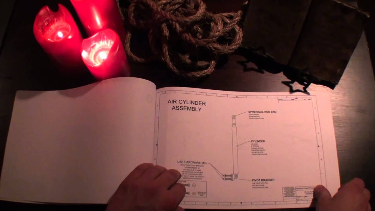 Pneumatic 2 Bar Lift Mechanism Plans YouTube