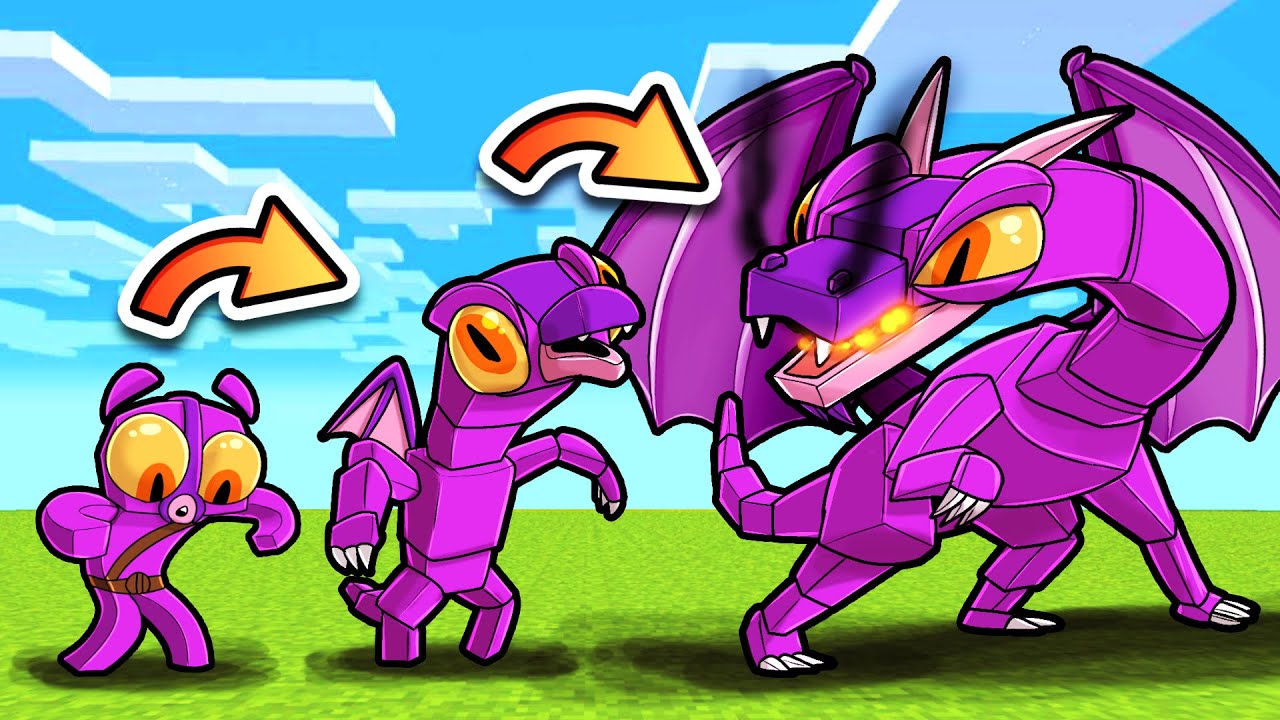 DRAGON LIFE...How to Transform into a DRAGON! (Minecraft)