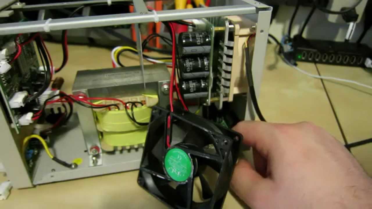 Korad KA3005p Fan Mod