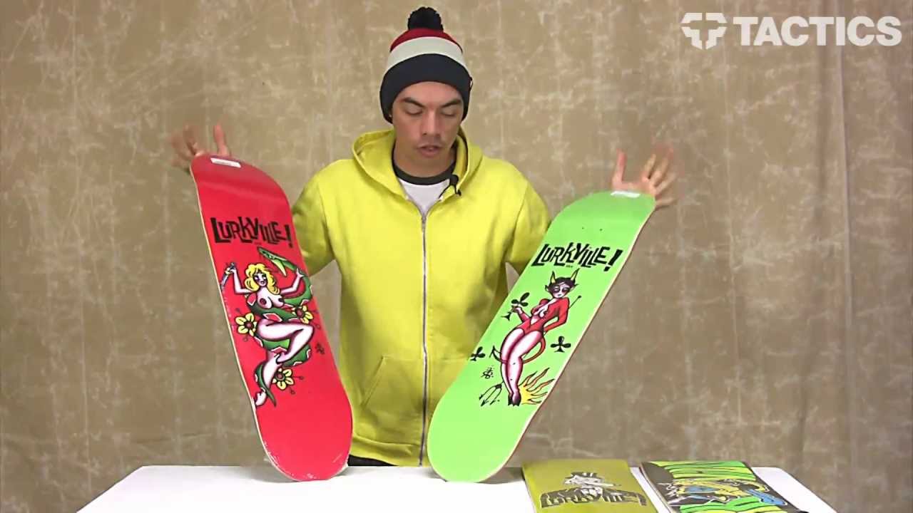 New Arrivals: LURKVILLE Skateboards - YouTube