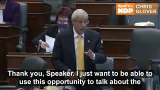 MPP Glover Rips Into Government For Scrapping Electric Vehicle Initiatives