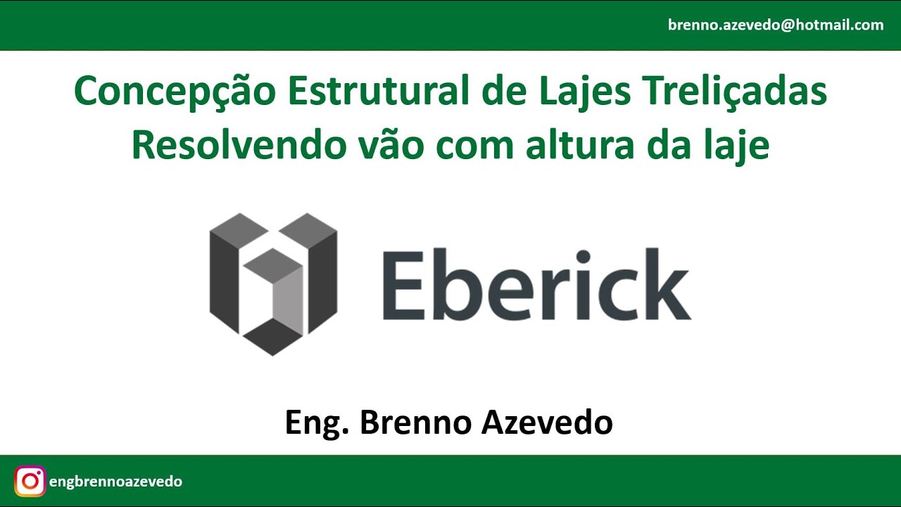 Concepção Estrutural de Lajes Treliçadas - Resolvendo vão com altura da laje - Eberick