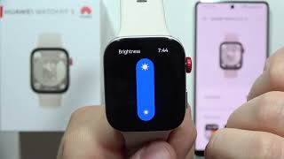 HUAWEI Watch Fit 3: Change Screen Brightness Level Profile