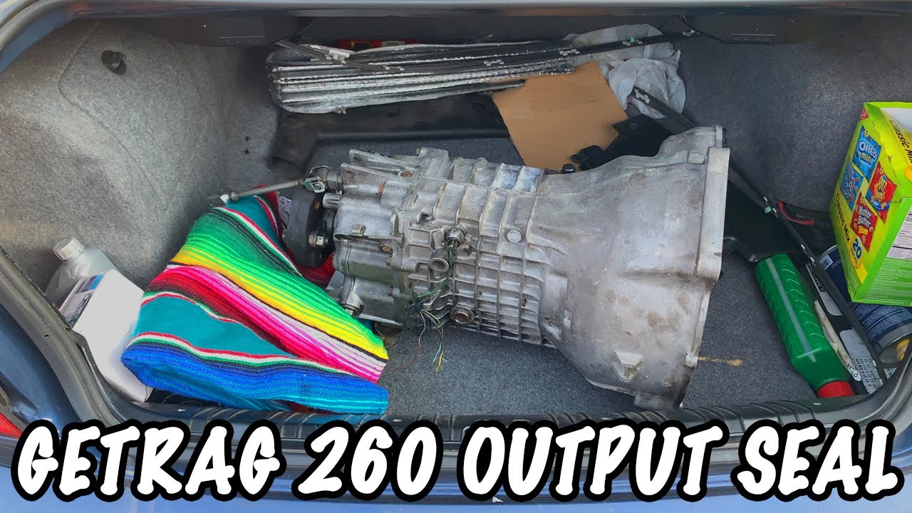 E30 PROJECT (EPISODE 5) GETRAG 260 OUTPUT SHAFT SEAL YouTube