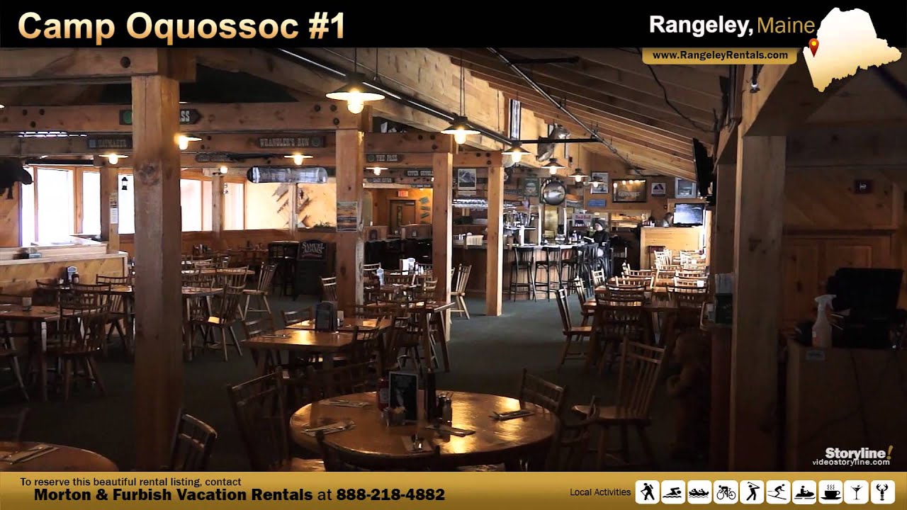 Vacation Rental in Rangeley, ME Camp Oquossoc 1 YouTube
