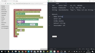 JavaBlox 02 GUI Variablen