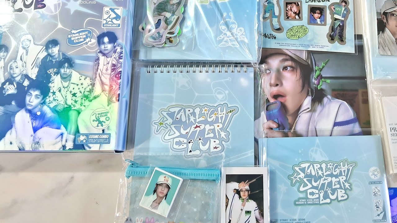Unboxing Stray Kids Season's Greetings 2026