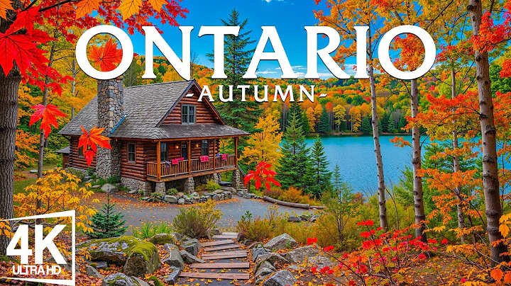 Ontario in Autumn 4K UHD 🍁 Vibrant Maple Forests, Sparkling Lakes and Scenic Escarpments