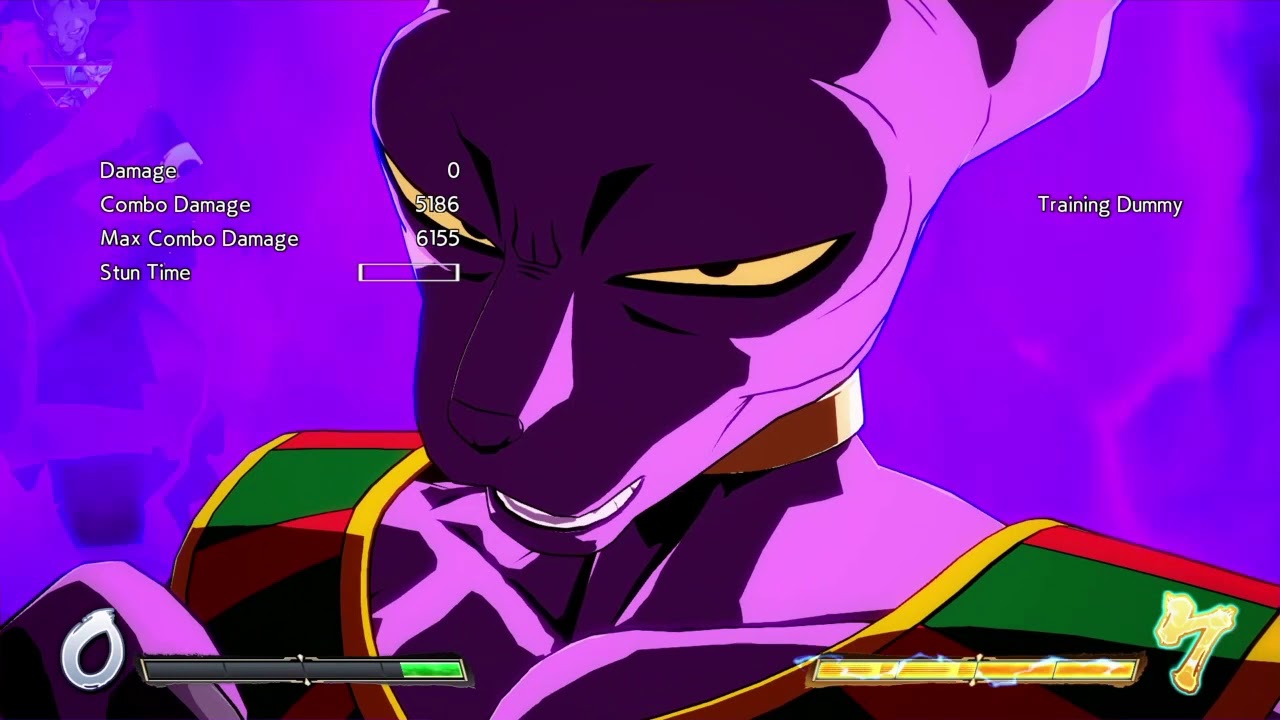 [dbfz] beerus ex orb stuff