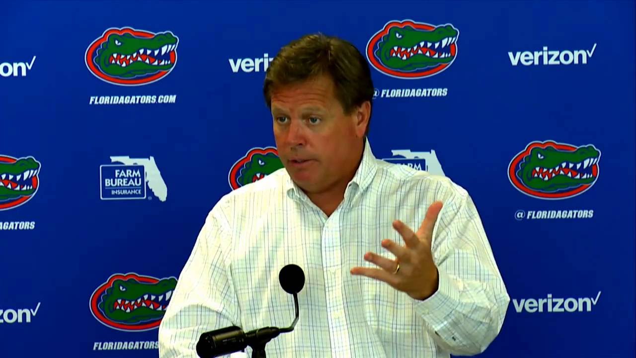 ufr Jim McElwain Press Conference 10-3-16