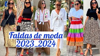 MODA: La falda larga superventas que enamora a las influencers de más de 50  para verano